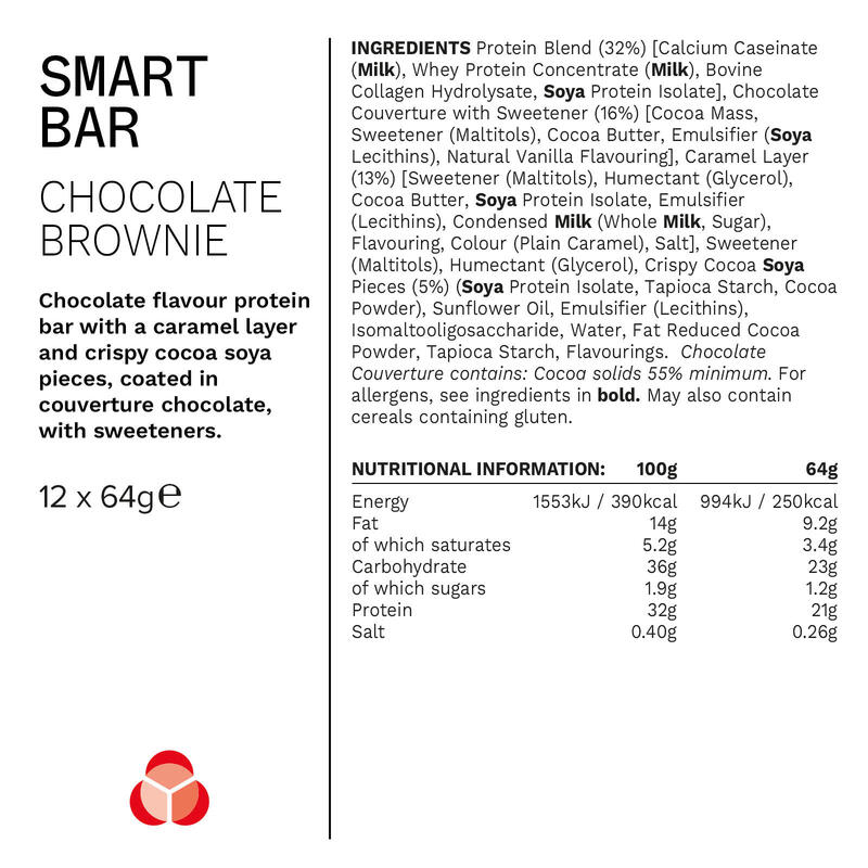 Smart Bar - Brownie au Chocolat