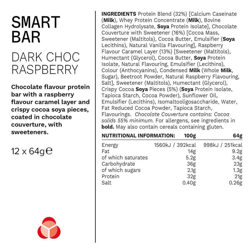 Smart Bar - Chocolat Noir et Framboise