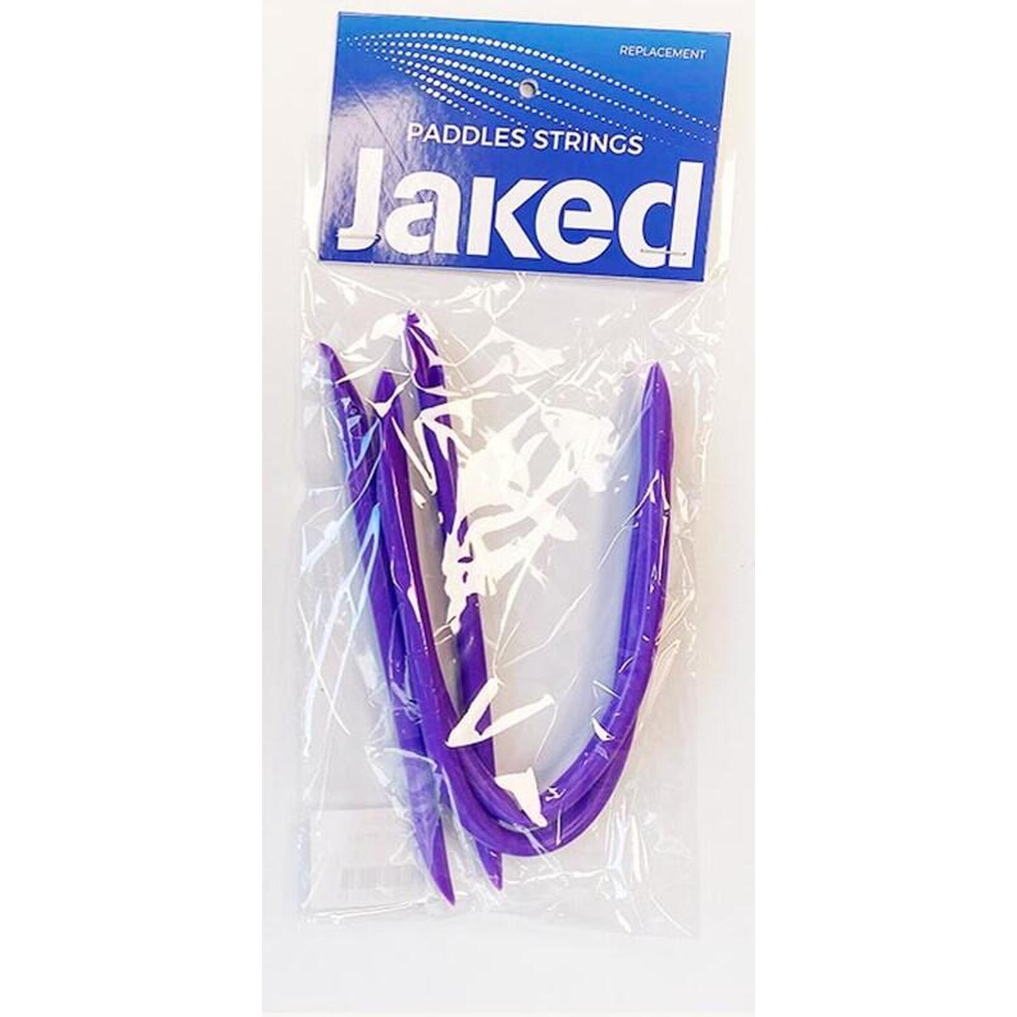 PADDLE ELASTIC STRAPS  - PURPLE