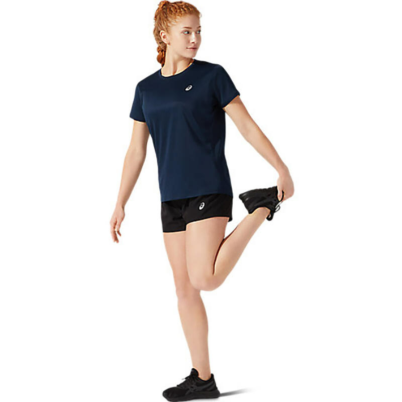 ASICS CORE 4IN sportshort dames zwart