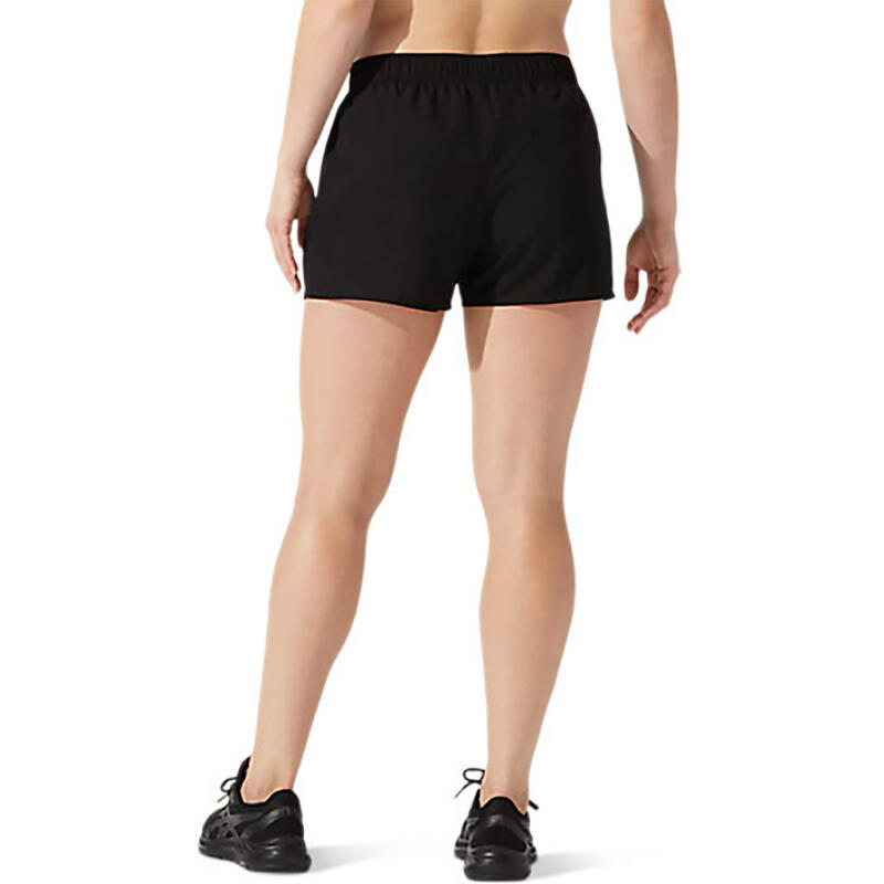 ASICS CORE 4IN short de sport femme noir