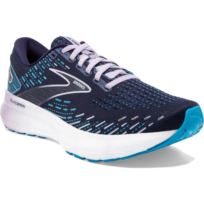 Deportivo Brooks Glycerin 20 Azul Mujer