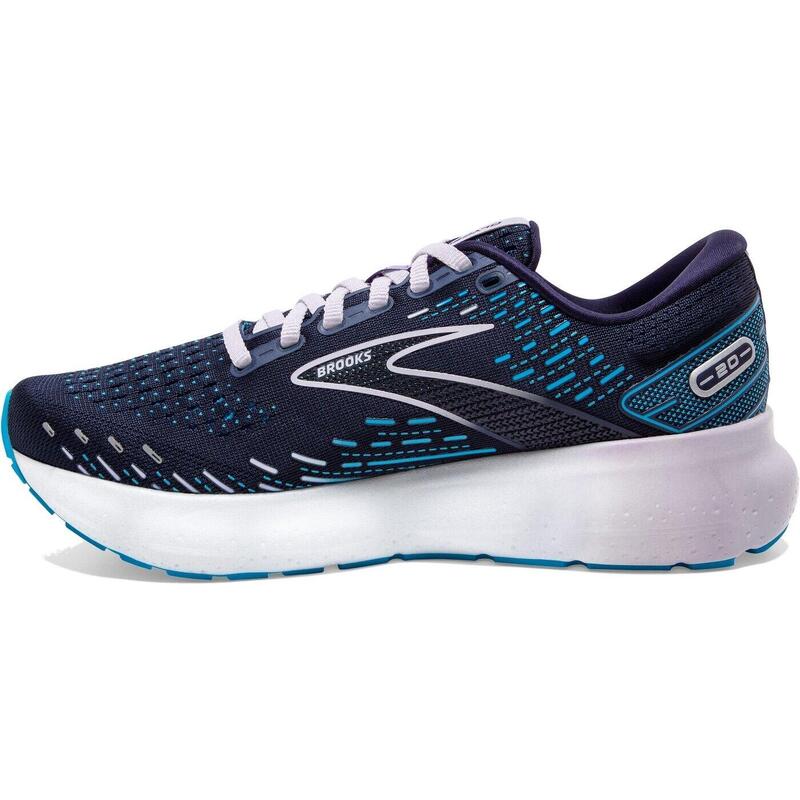 Deportivo Brooks Glycerin 20 Azul Mujer