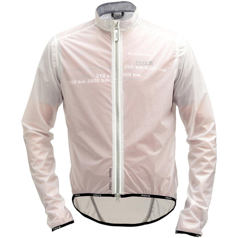 Unisex Fahrradjacke TRIENT TRANSPARENT