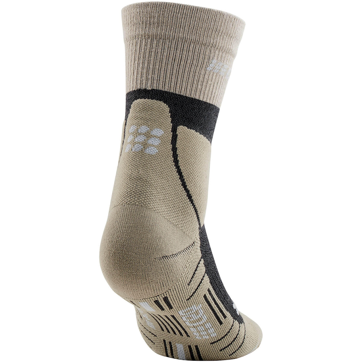CEP Hiking Merino Mid-Cut Compressie - Beige - Dames 2/7