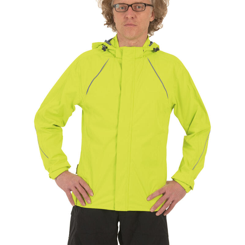 Veste de cyclisme homme JAYDEN jaune fluo