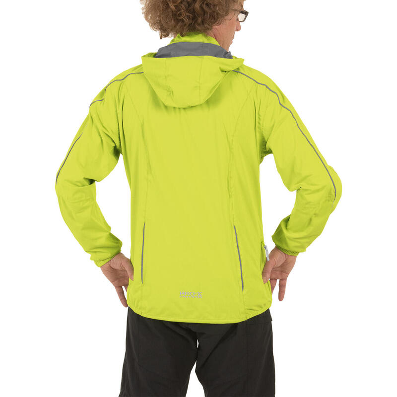 Veste de cyclisme homme JAYDEN jaune fluo