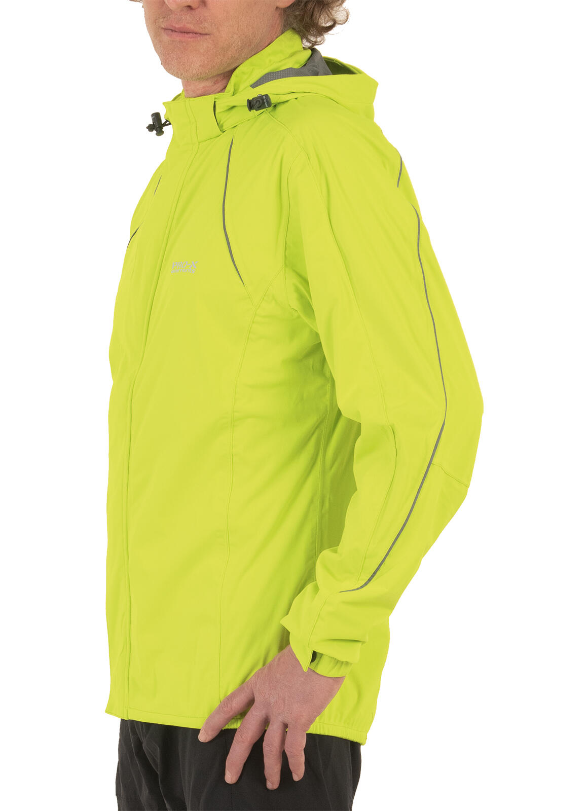 Veste de cyclisme homme JAYDEN jaune néon 5/5