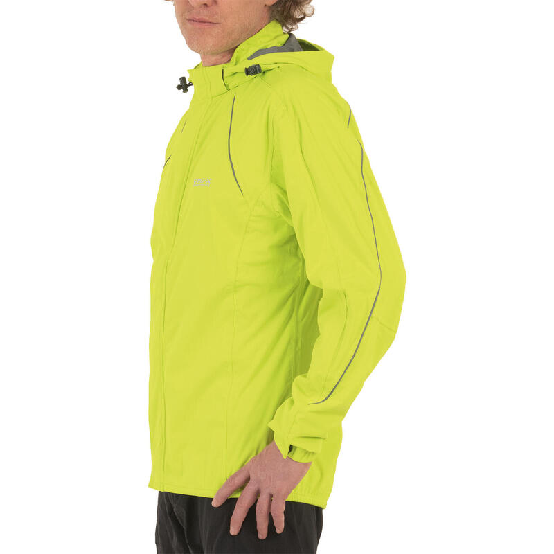 Herren Fahrradjacke JAYDEN Neongelb