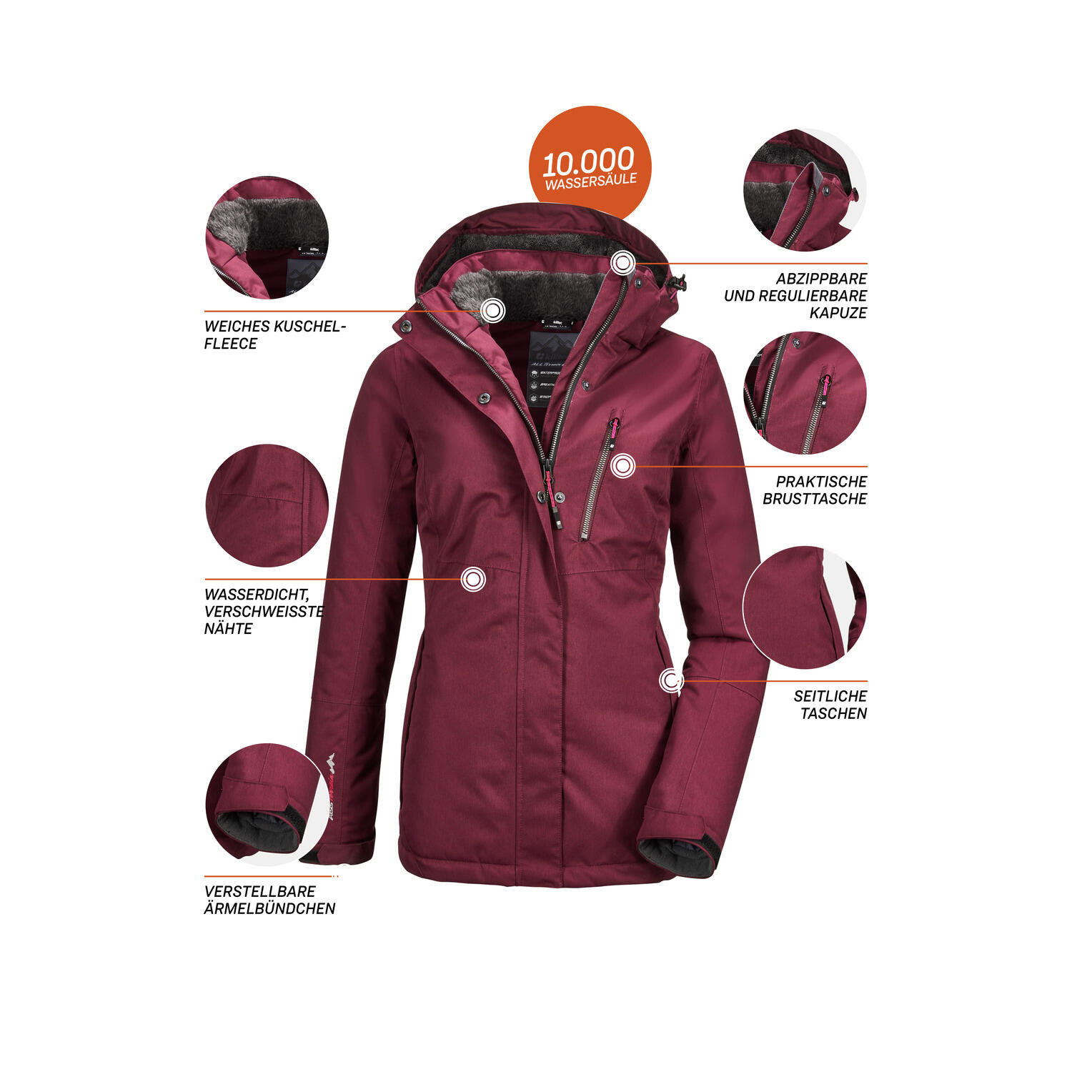 Damen Outdoorjacke Nira 4/7