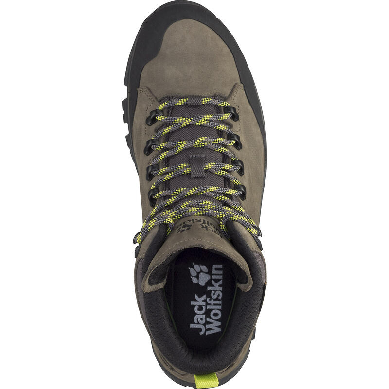 Zapatos de trekking para hombres Jack Wolfskin Rebellion Texapur Mid Mid