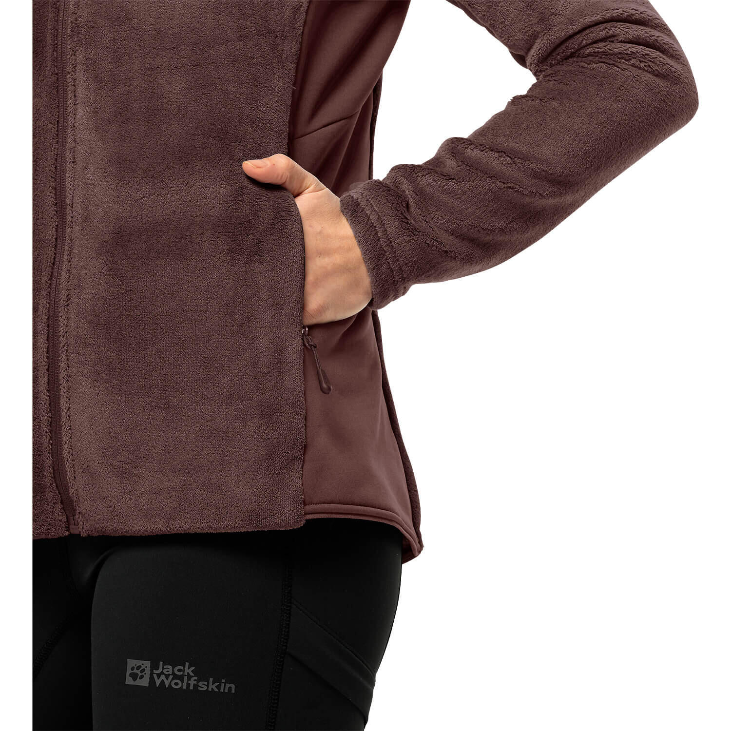 Damen Jacke Rotwand 4/4