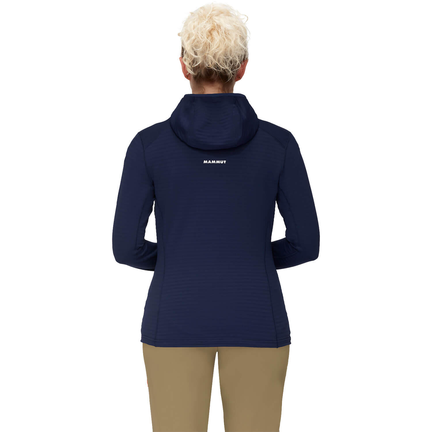 Felpa in pile da donna Mammut Taiss Light ML Hooded 6/7