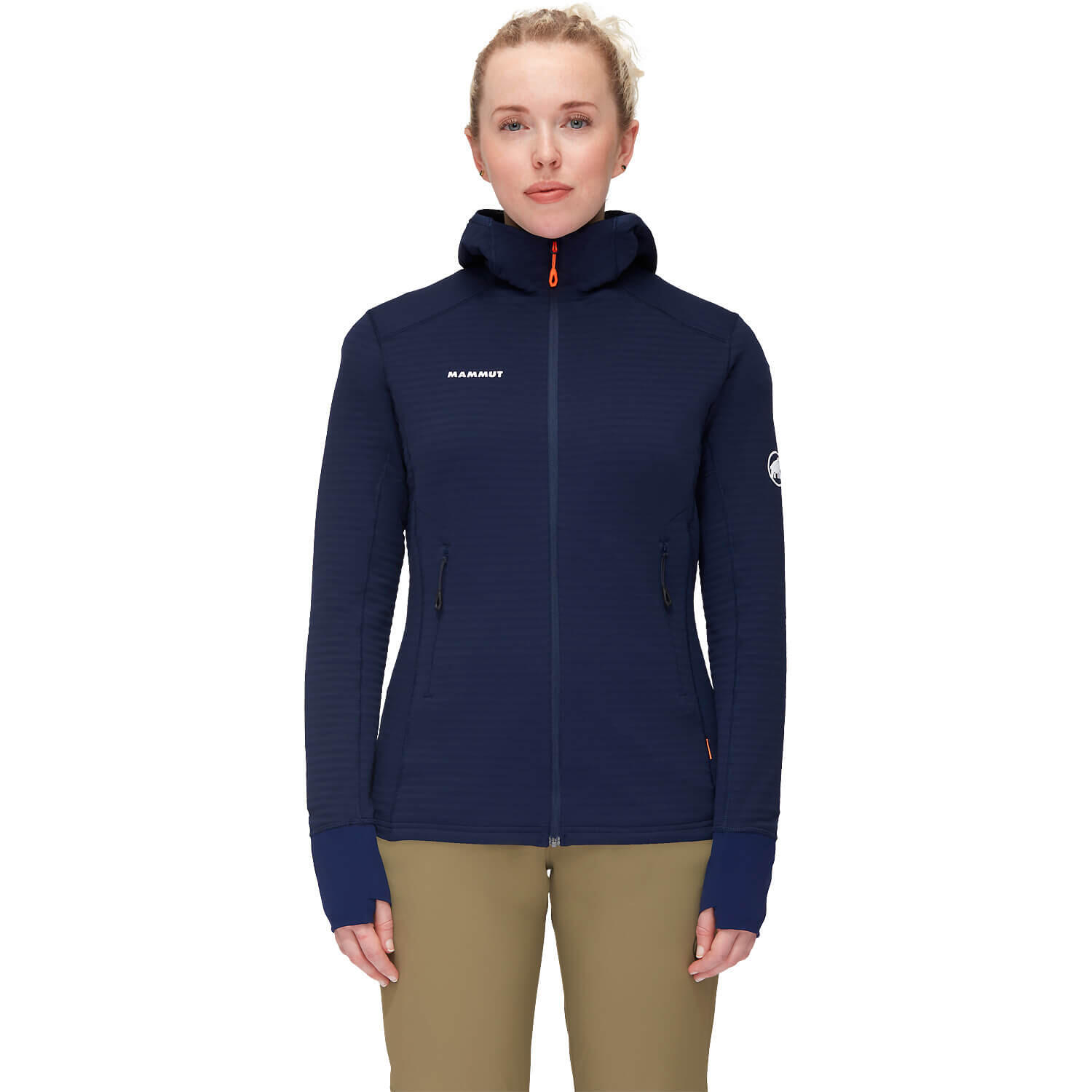 Felpa in pile da donna Mammut Taiss Light ML Hooded 3/7