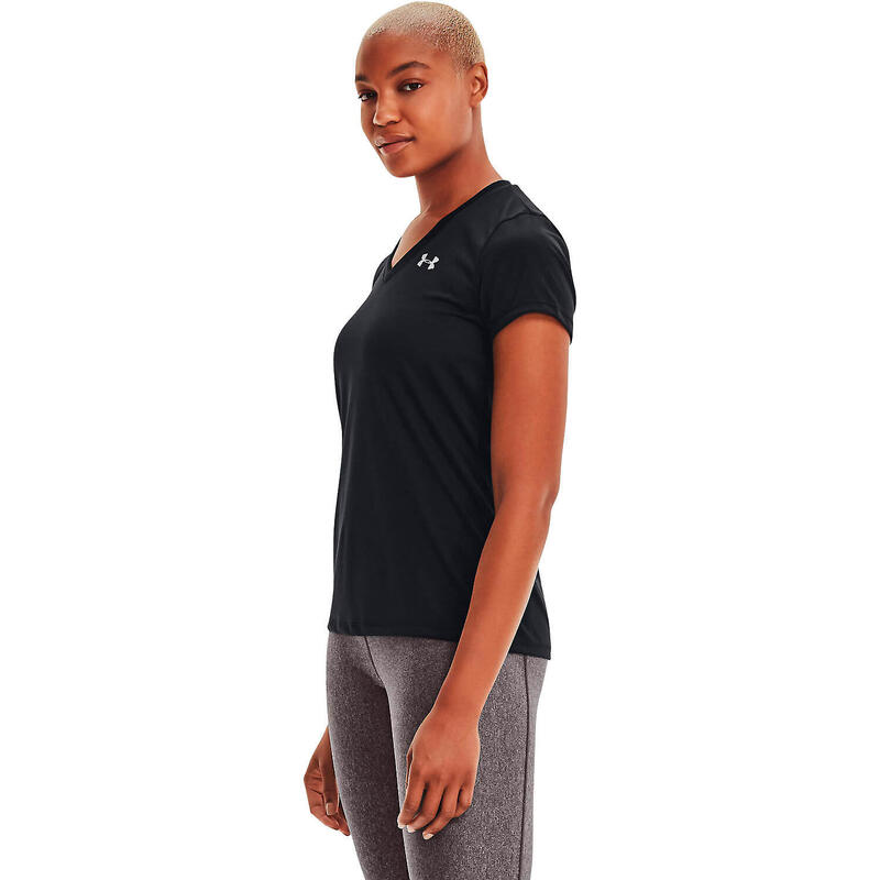 T-shirt à manches courtes femme Under Armour Tech SSV Solid Noir