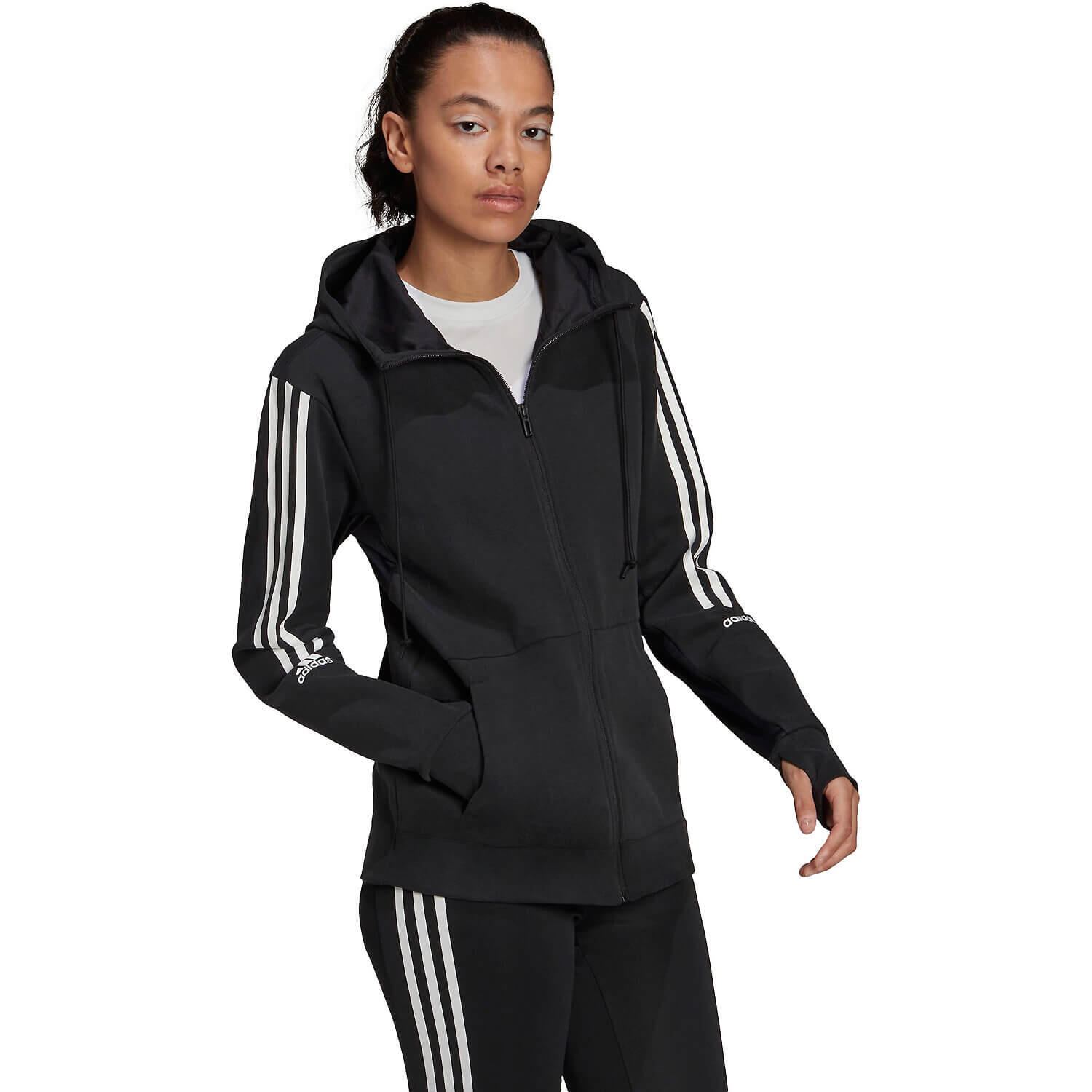 Kapuzenjacke Frau adidas AEROREADY Made for Training 5/7