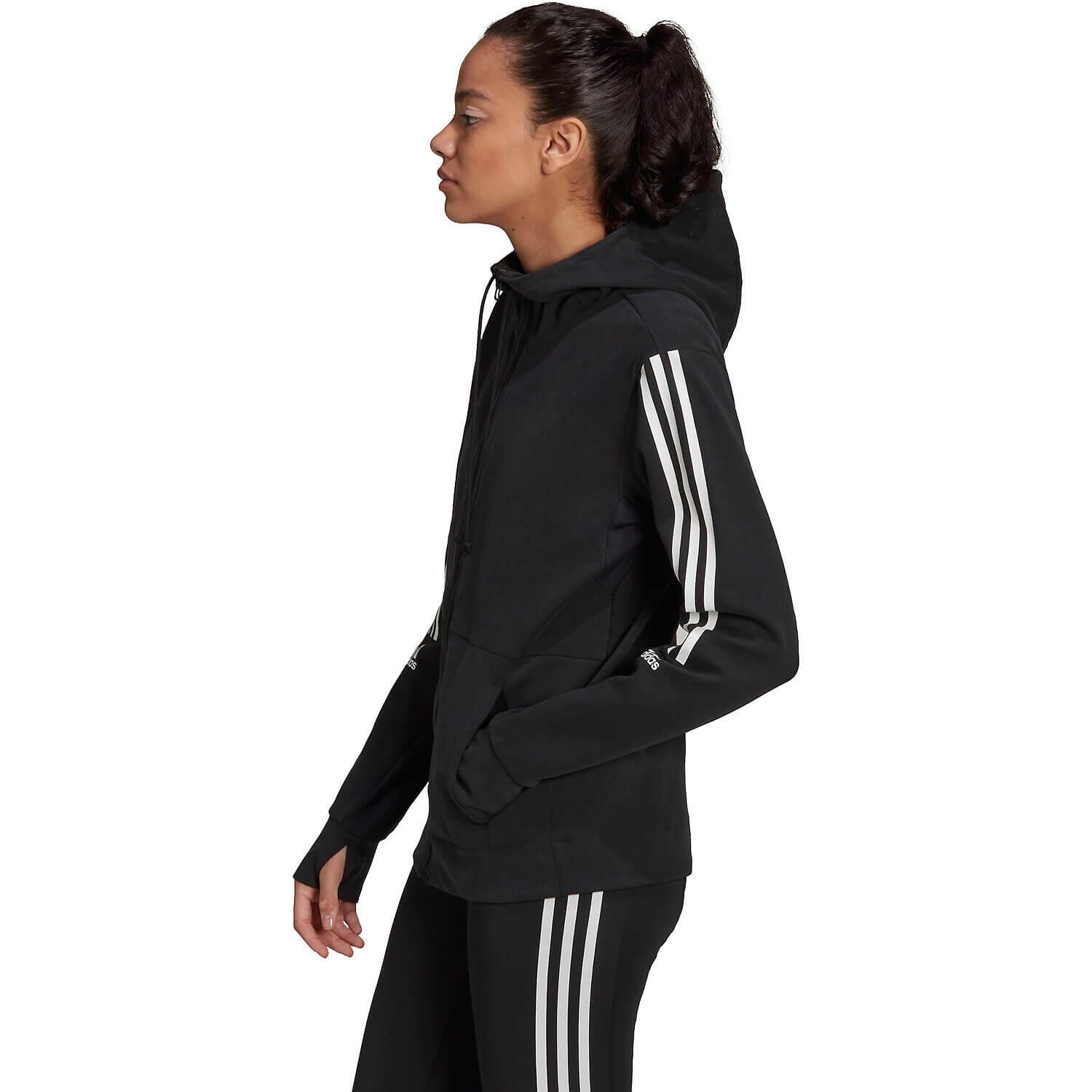 Kapuzenjacke Frau adidas AEROREADY Made for Training 4/7