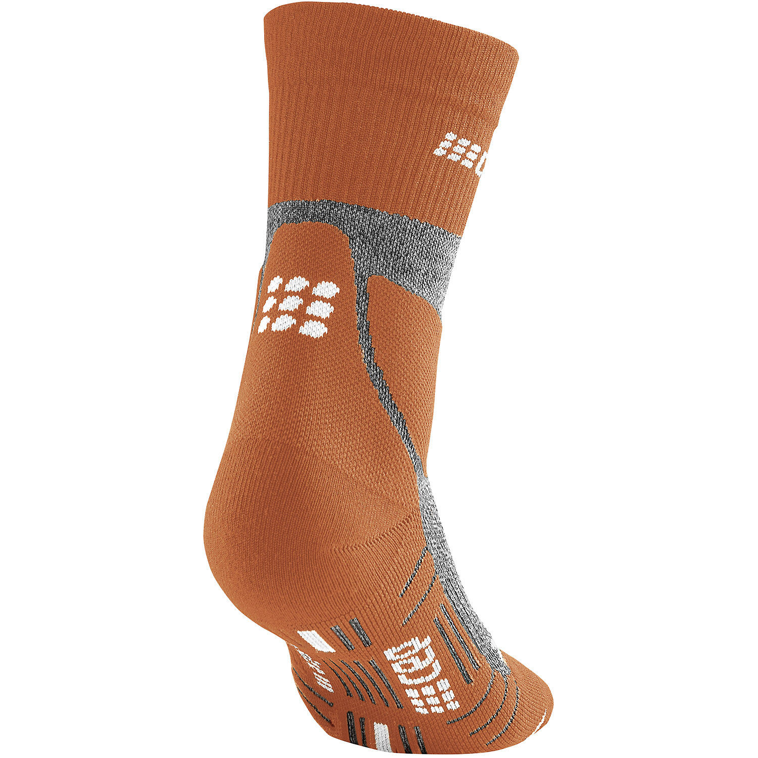 Chaussettes de compression mi-mollets de randonnée en mérinos femme CEP Compress 6/7
