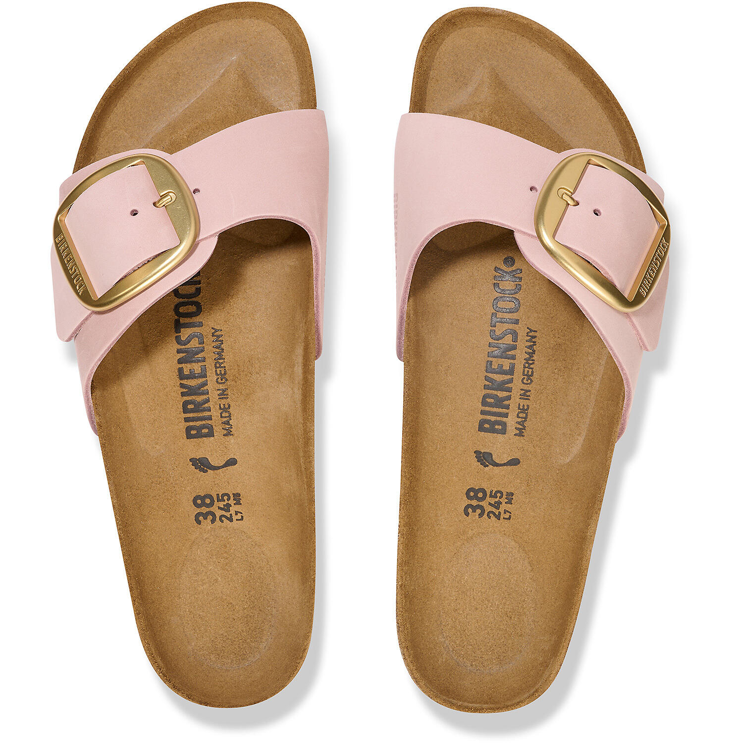 Sandali BIRKENSTOCK Madrid Big Buckle in pelle nubuck 5/6