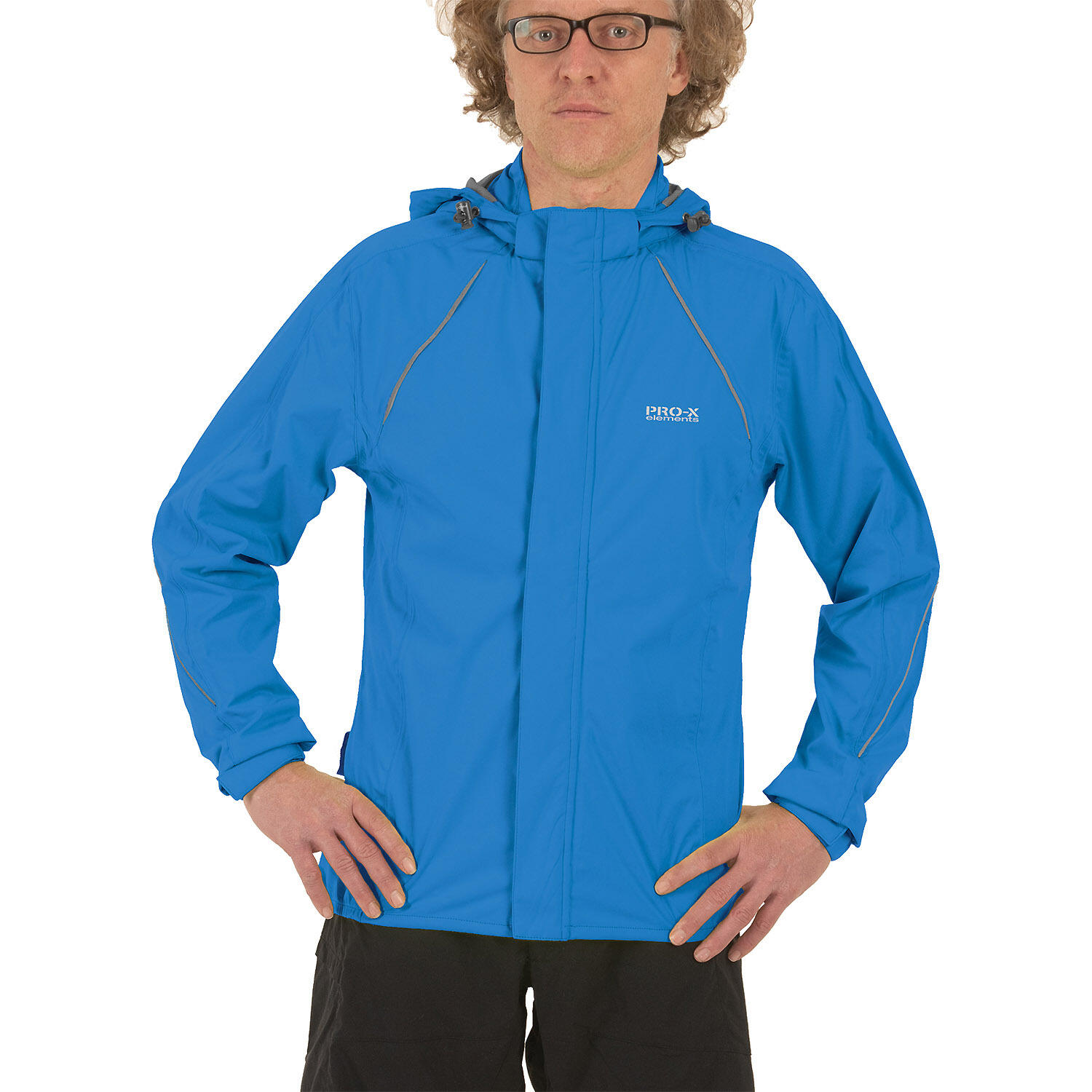 Veste de cyclisme homme JAYDEN bleu brillant 3/5