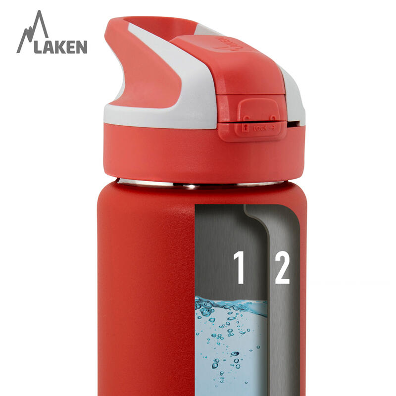 Botella térmica Laken Classic de acero inoxidable 18/8 – 1 litro