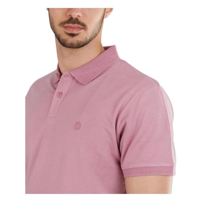 Incognito Mono Poloshirt férfi galléros póló - lila