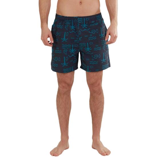 Szorty plażowe męskie Fundango Bono Print Boardshort