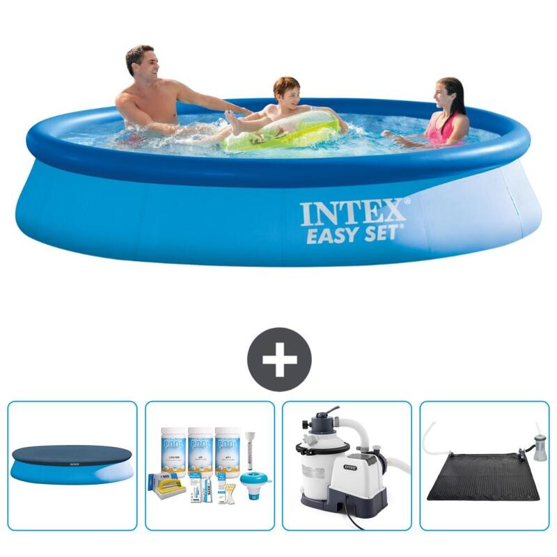 Intex Rond Opblaasbaar Zwembad - 366x76 cm met Accessoires - 2813062