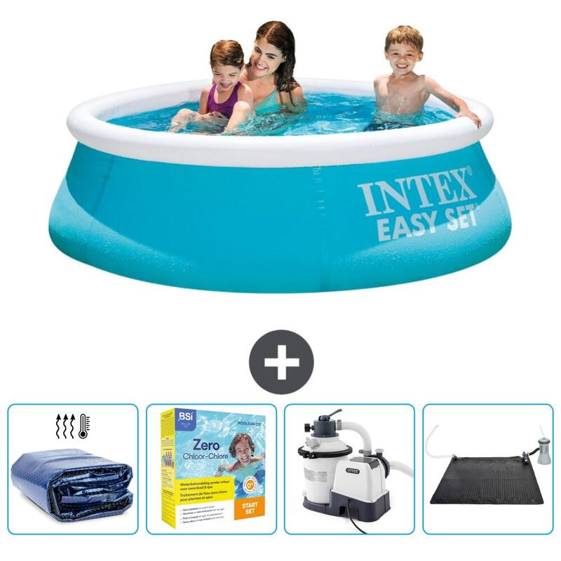 Intex Rond Opblaasbaar Zwembad - 183x51 cm met Accessoires - 2810169