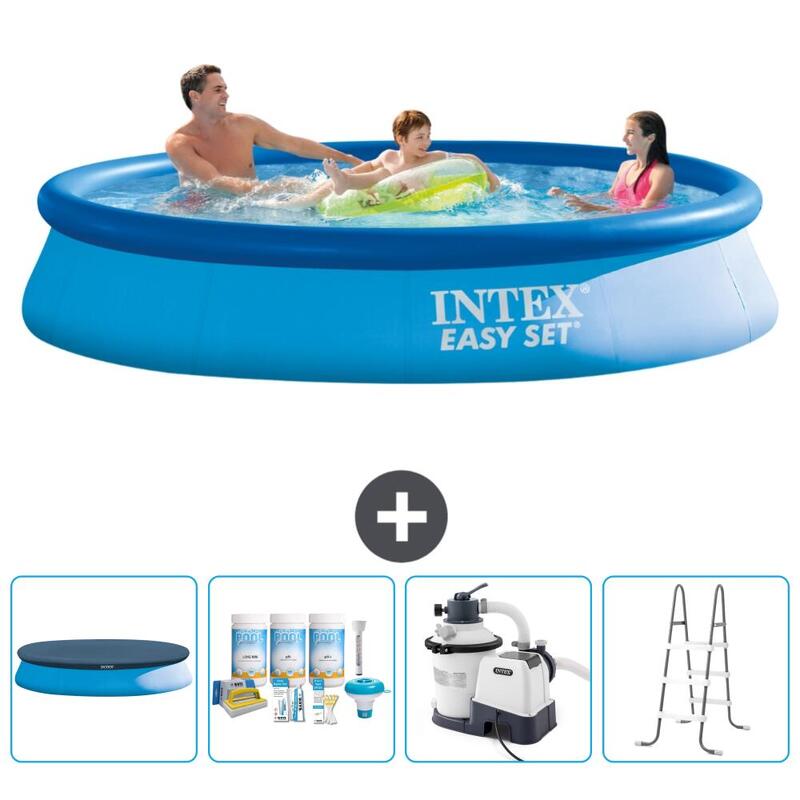 Intex Rond Opblaasbaar Zwembad - 366x76 cm met Accessoires - 2813064