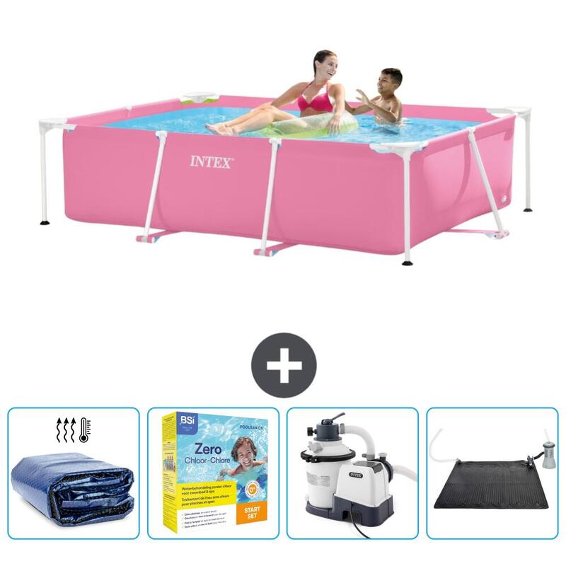 Piscine rectangulaire Intex 220x150x60 cm avec Accessoires - 2826669