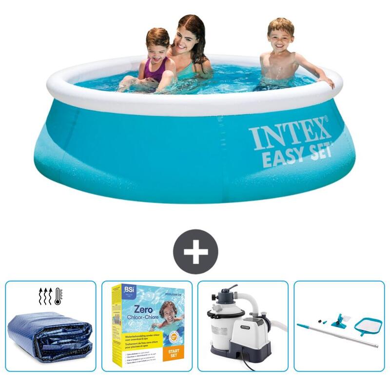 Piscine Gonflable Ronde Intex - 183x51 cm avec Accessoires - 2810172