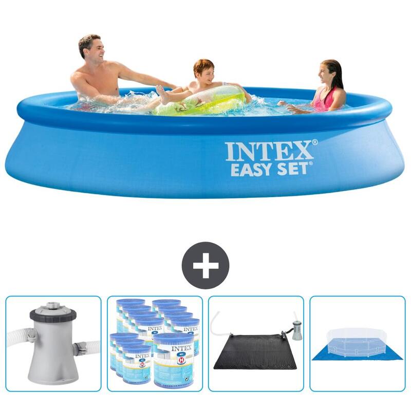 Piscine Gonflable Ronde Intex - 305x61 cm avec Accessoires - 2811891