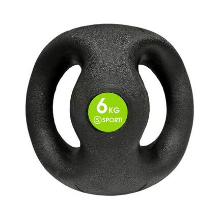 Piłka lekarska z podwójnym uchwytem Sporti