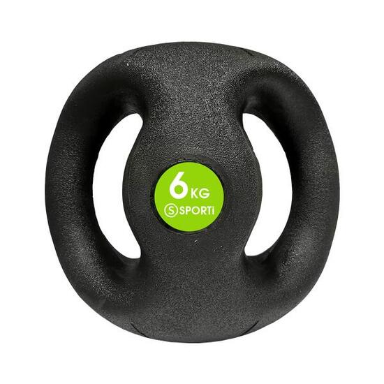 Piłka lekarska z podwójnym uchwytem Sporti