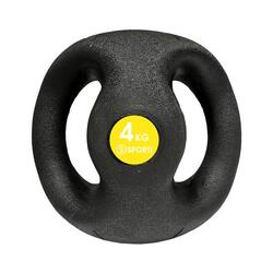 MEDECINE BALL AVEC DOUBLE POIGNEES Sporti 4 Kg
