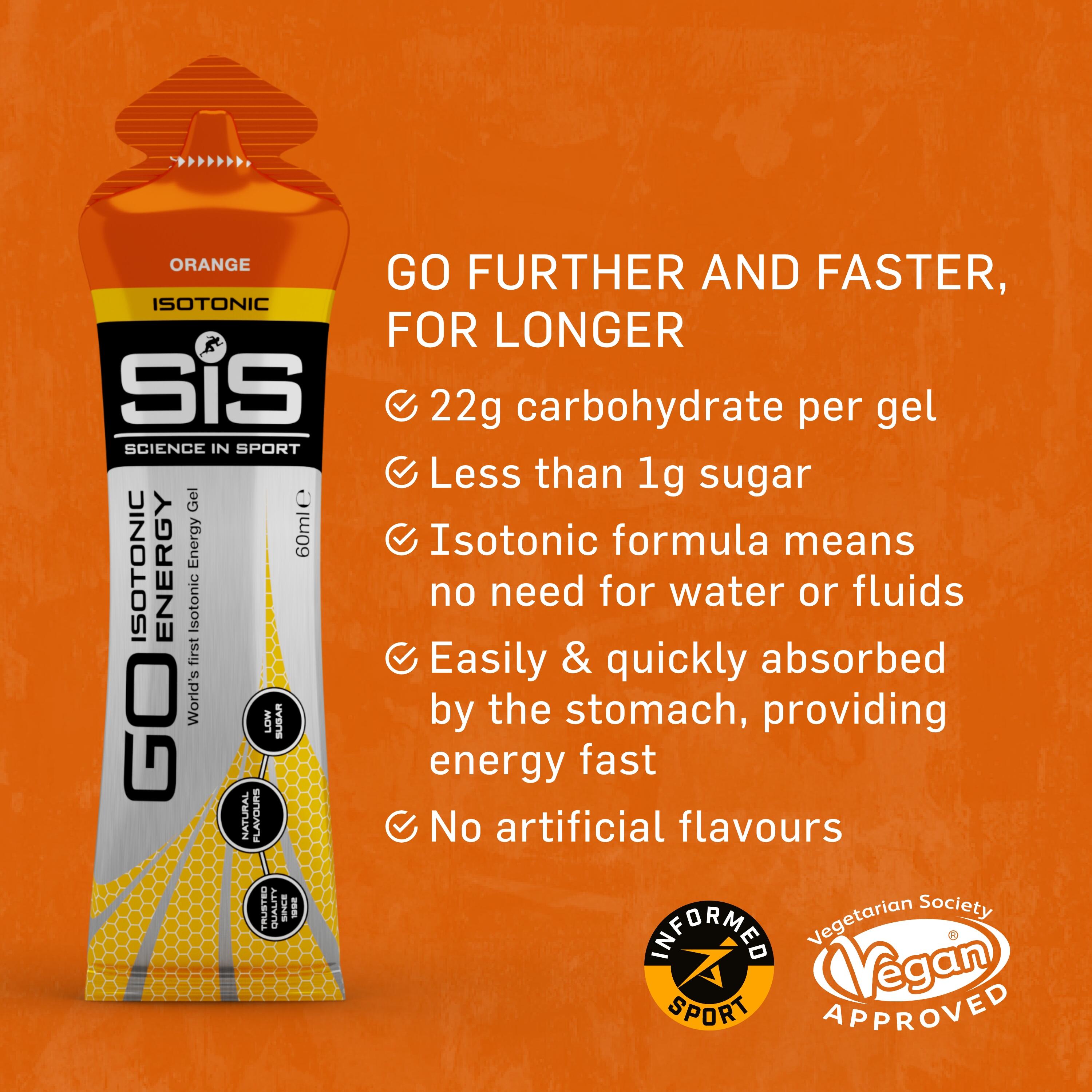 GO Isotonic Energy Gel | Variety Flavour | 15 pack 3/5