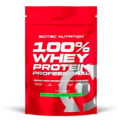 100% whey protein professional - 5 kg chocolade met koekjes scitec nutrition