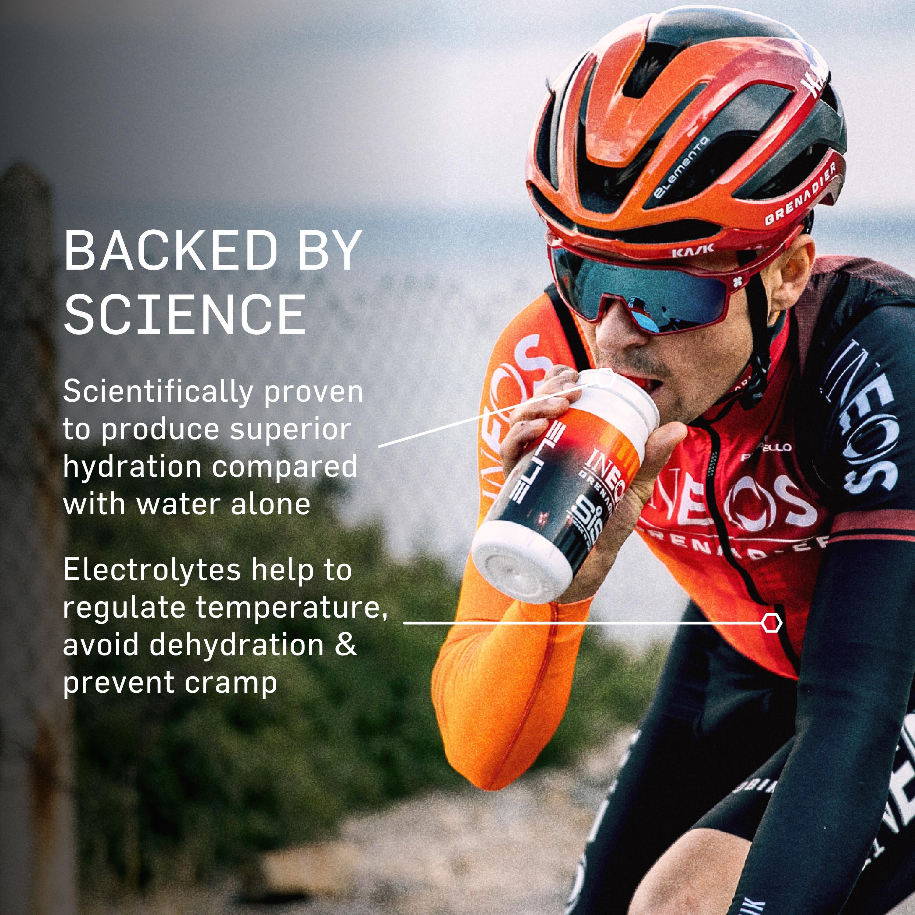 Science In Sport | Hydro Tablets + Electrolytes | Lemon flavour | 3 bottles 4/5