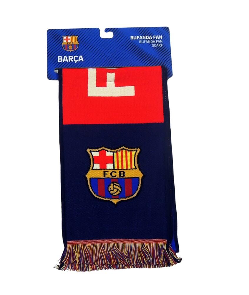 Bufanda Fútbol FC Barcelona Telar Oficial Azul-Grana 120x20 cm. 4/6