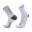 RØFF SOCKS® Ultrasoft Organic Grip Sock - maat 44/45, WIT - Sportsokken
