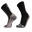 RØFF SOCKS® Ultimate Grip Sock - maat 43-46, ZWART - Sportsokken
