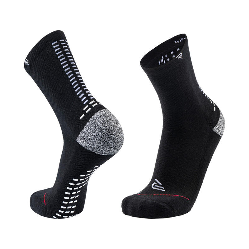 RØFF SOCKS® Ultrasoft Organic Grip - taille 35-38, NOIR - Chaussettes de sport