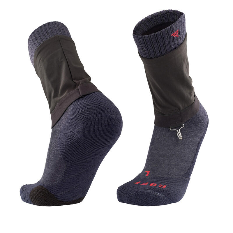 RØFF SOCKS® Amazing Sleeve Sock - maat 39-41, DONKERBLAUW - Wandelsokken
