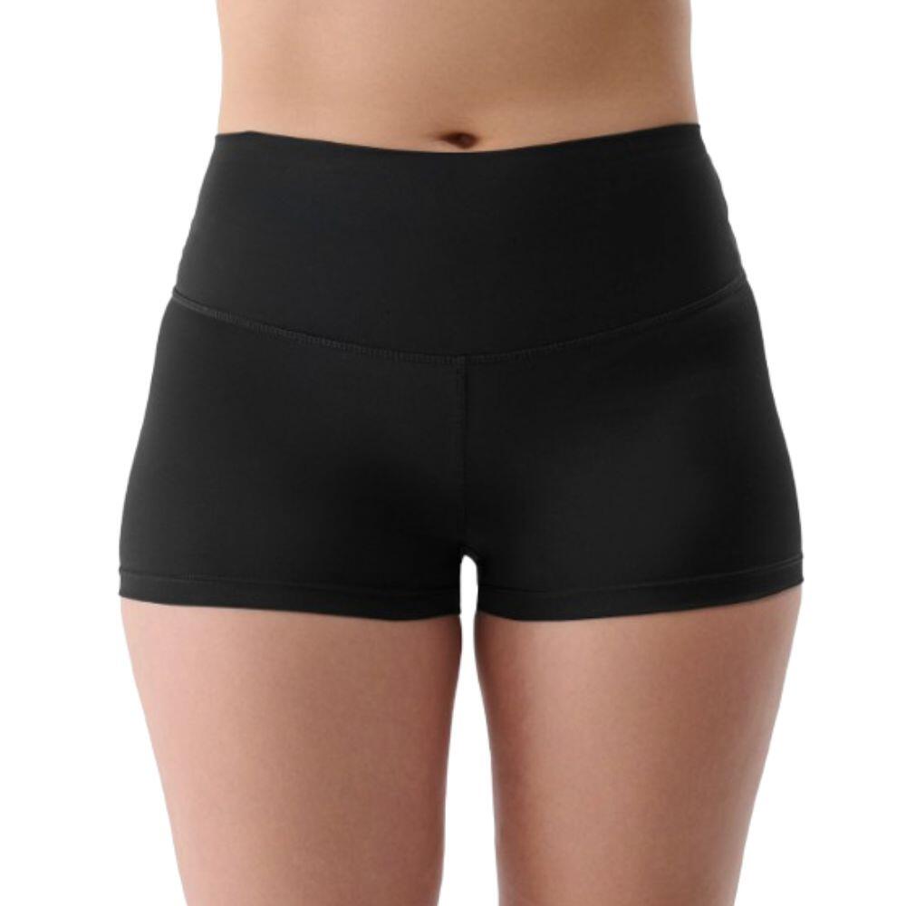 Leggings curtas de mulher para gimnasia 4F TFSHF392. Preto 3/4