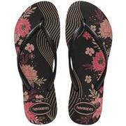 SLIORGANIC WOMEN'S FLIP-FLOPS - BLACK