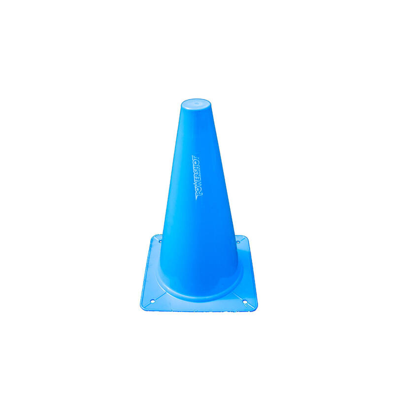 Set di 4 coni di delimitazione - Blu 30 cm