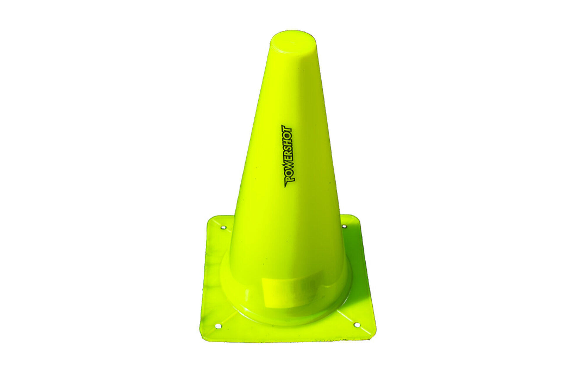 POWER SHOT 4er-Set Absperrkegel - Gelb 30 cm