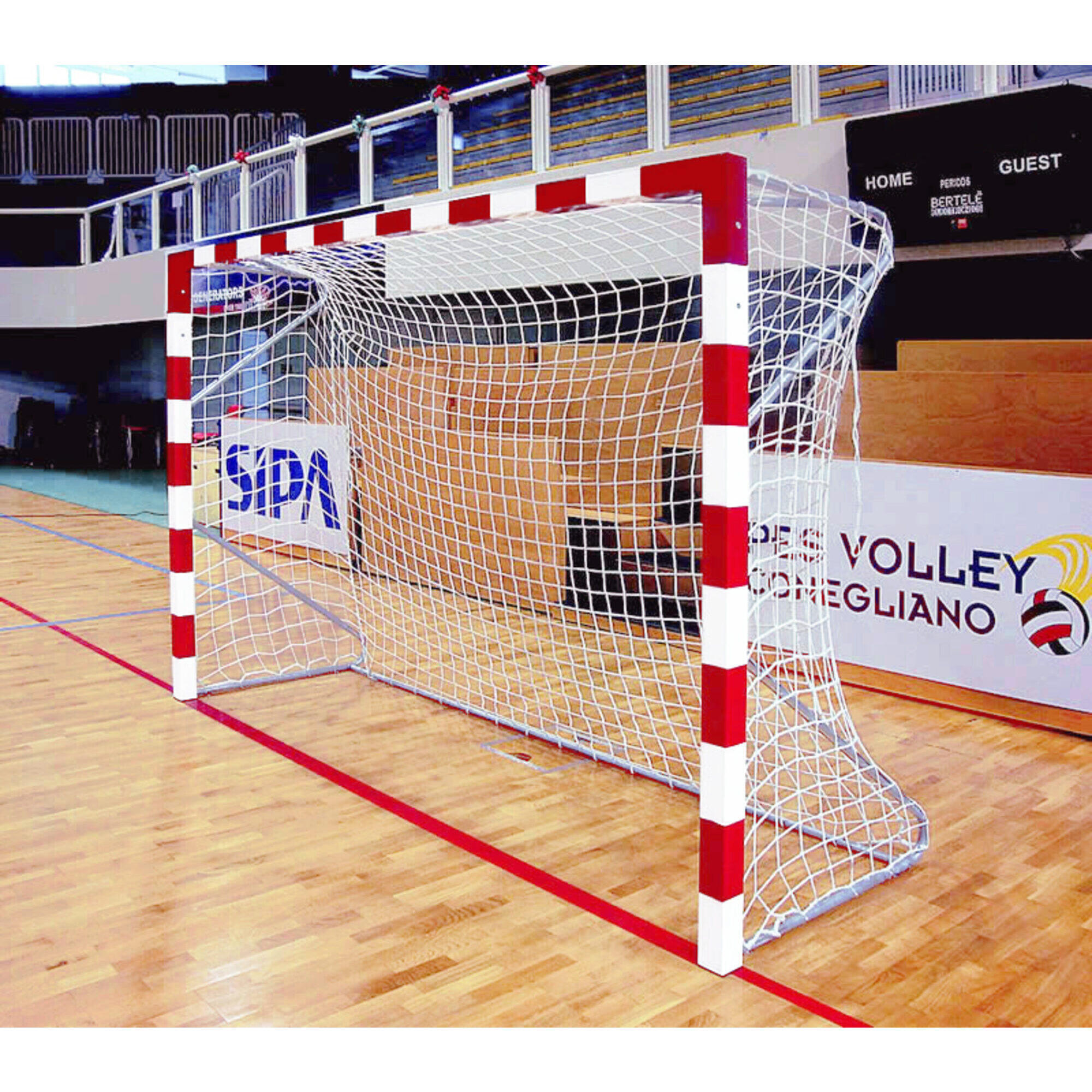 POWER SHOT Soutěžní hliníková mobilní házenkářská branka