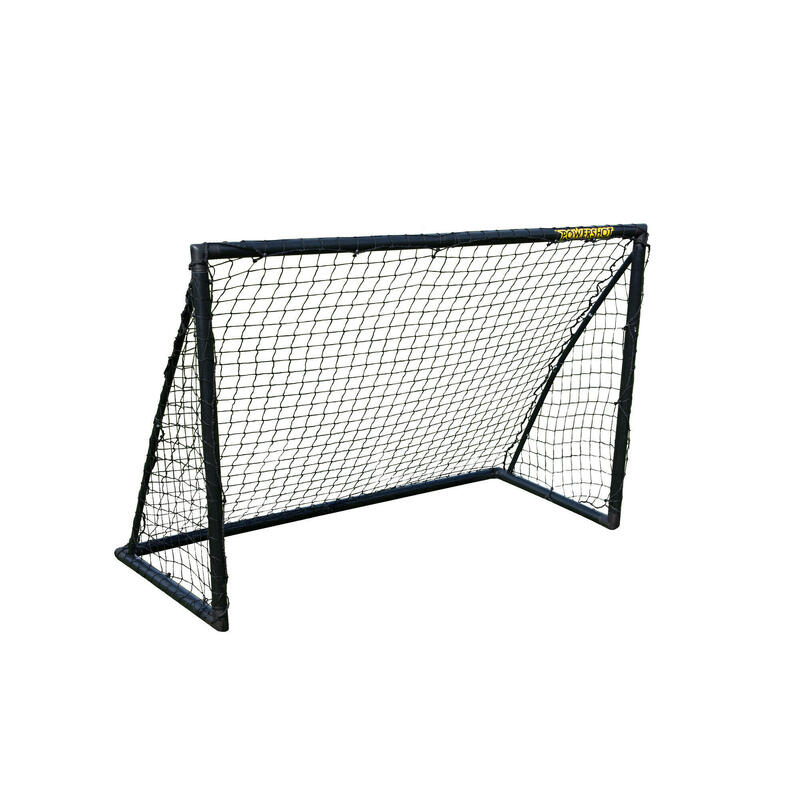 Voetbaldoel - 1,8 x 1,2m - PVC - Zwart